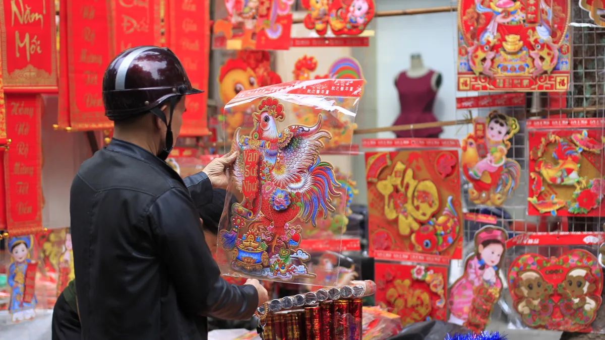 越南人也會慶祝農曆新年(AP)