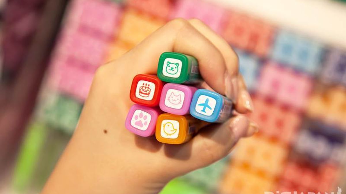 可愛的動物造型印章。(圖/DiGJAPAN!) 可愛的動物造型印章。(圖/DiGJAPAN!)