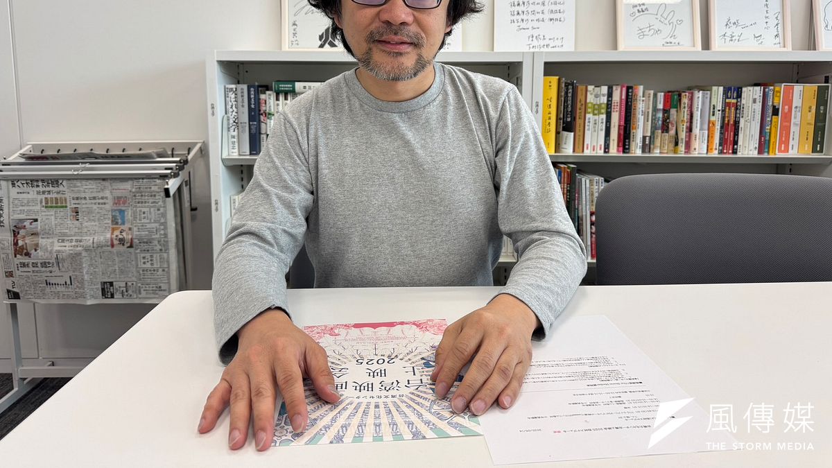 イベントキュレーターの林家威(リン・ジャウェイ)氏。(写真/黃信維撮影) イベントキュレーターの林家威(リン・ジャウェイ)氏。(写真/黃信維撮影)