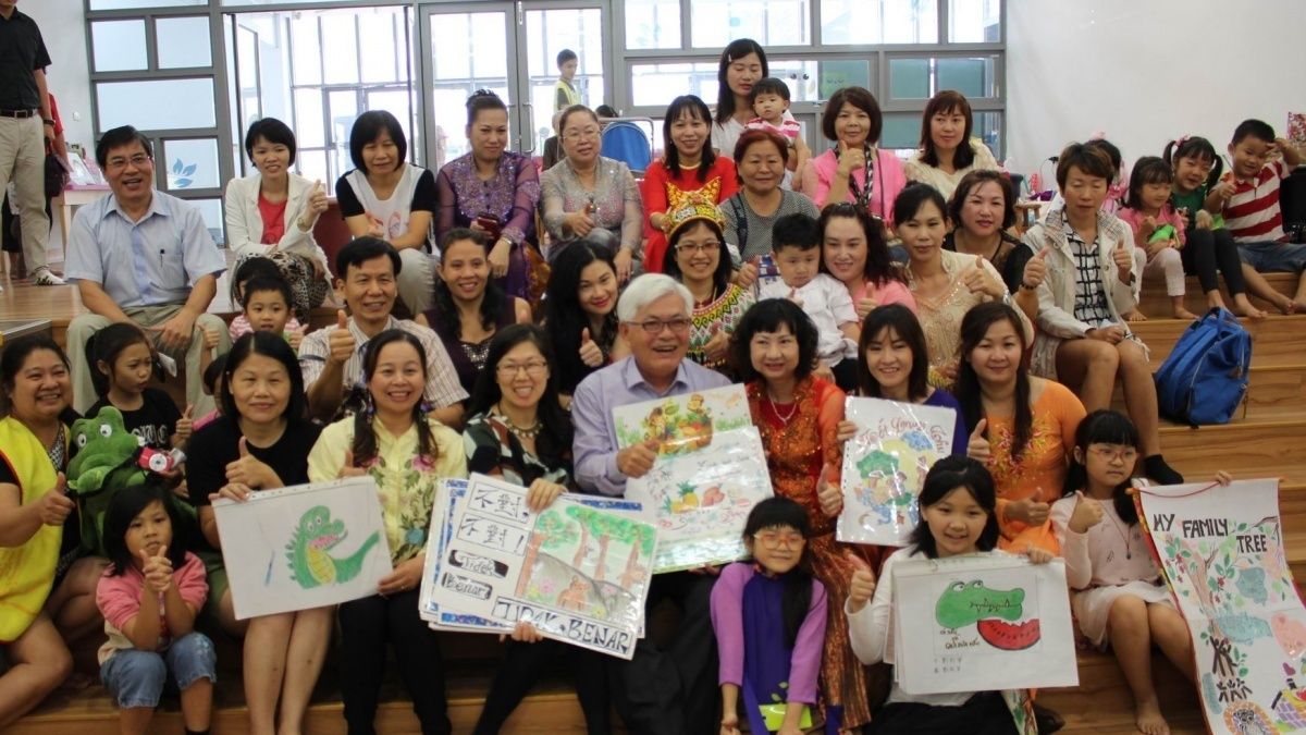 閱讀紓解鄉愁 新住民分享手作繪本及故事設計 閱讀紓解鄉愁 新住民分享手作繪本及故事設計