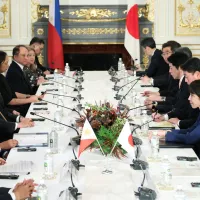 Philippine President Marcos Jr. met Japanese PM Takaichi in Tokyo, where the two sides launched EEZ and maritime boundary negotiations that overlap with Taiwan's maritime interests. (AP) Philippine President Marcos Jr. met Japanese PM Takaichi in Tokyo, where the two sides launched EEZ and maritime boundary negotiations that overlap with Taiwan's maritime interests. (AP)