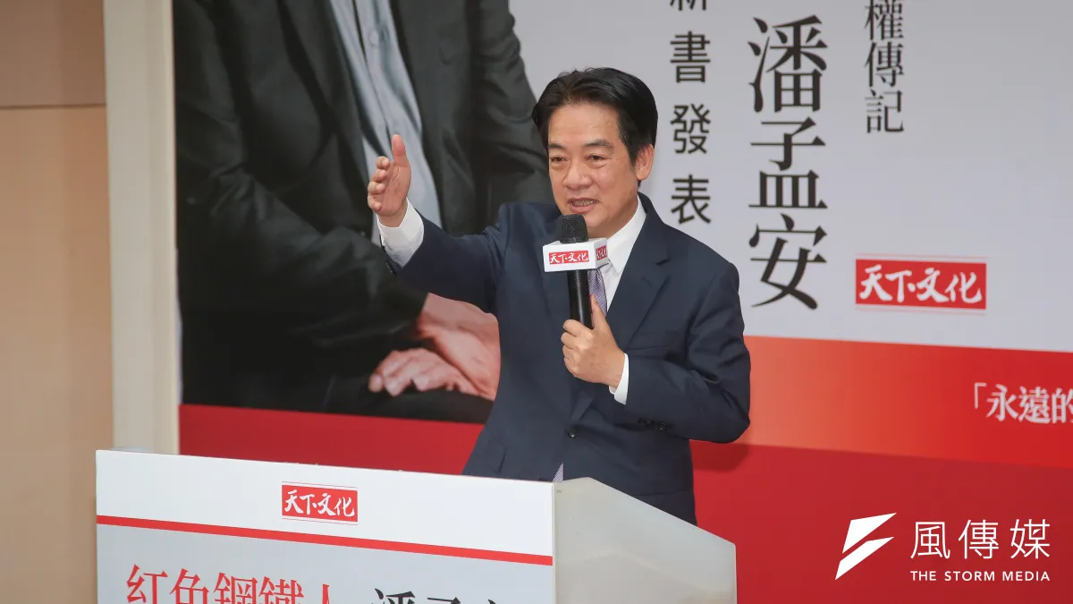 副總統賴清德(見圖)接任黨主席時宣稱徹底解決黨內「學倫爭議」,中執會上依舊風聲大雨點小,面對黨內抄襲與力挺的同志,依舊沒有本黨機制來做因應,也讓學倫案淪為「政治民謠」。(資料照,顏麟宇攝)