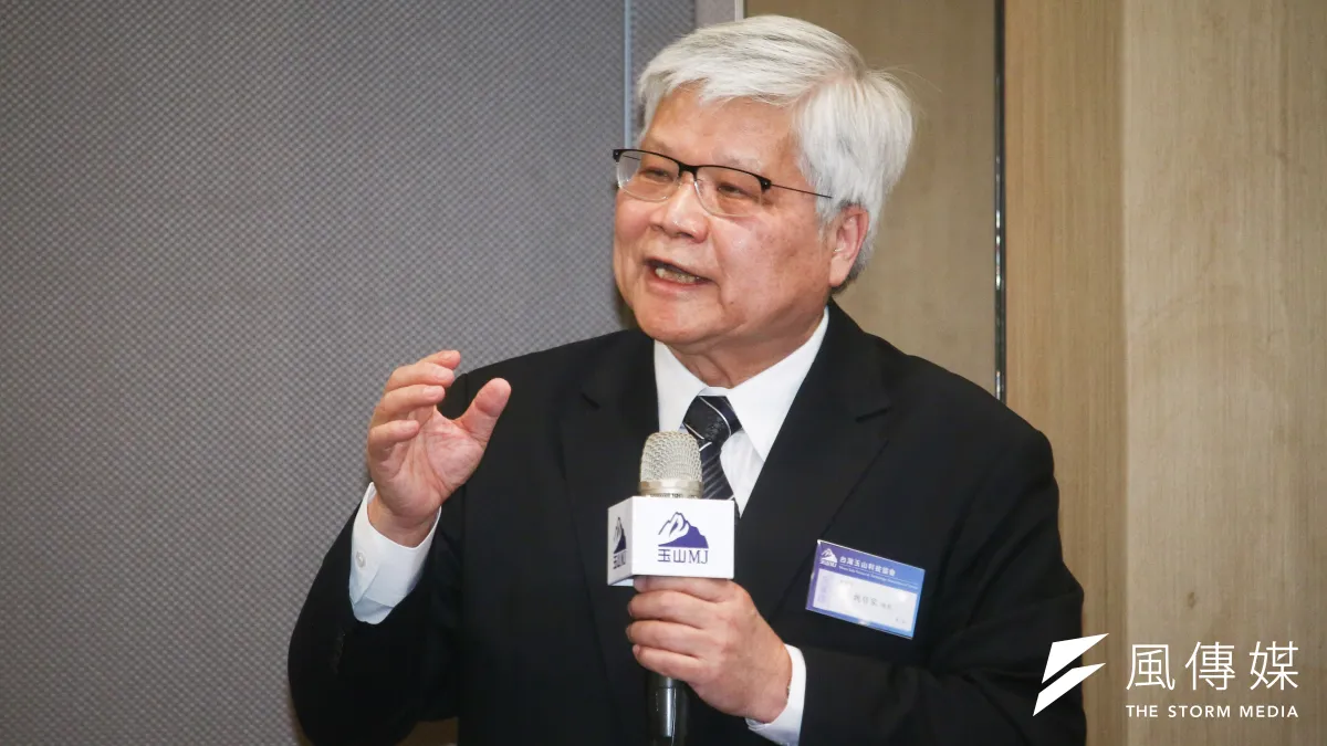 台積電總裁魏哲家於玉山科技協會演講,有問必答。(蔡親傑攝)