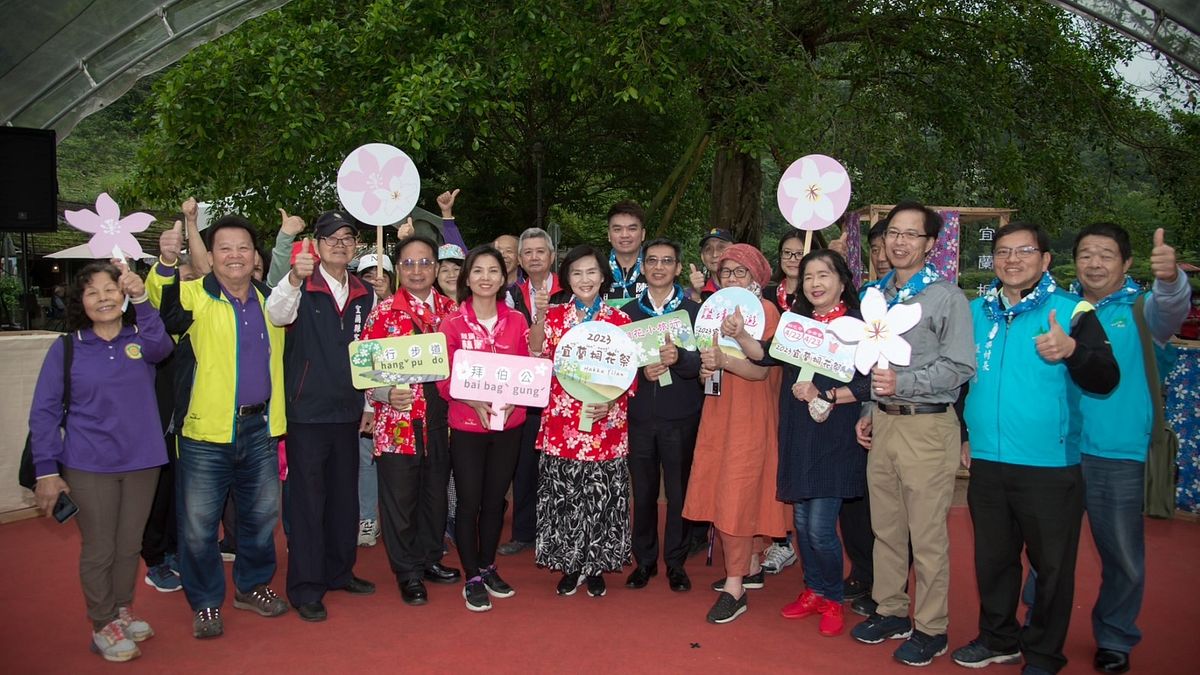 宜蘭桐花好悠遊。(圖/宜蘭縣政府提供) 宜蘭桐花好悠遊。(圖/宜蘭縣政府提供)