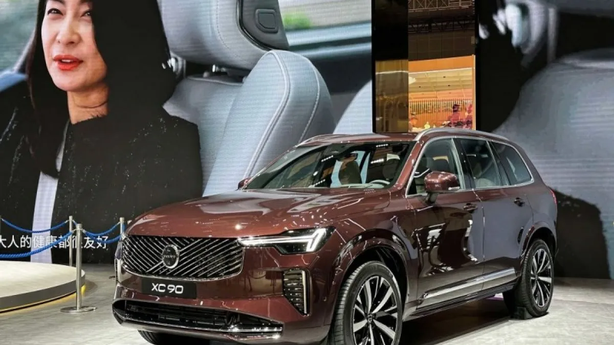 2025 上海國際車展:全新小改款 Volvo XC90 實拍