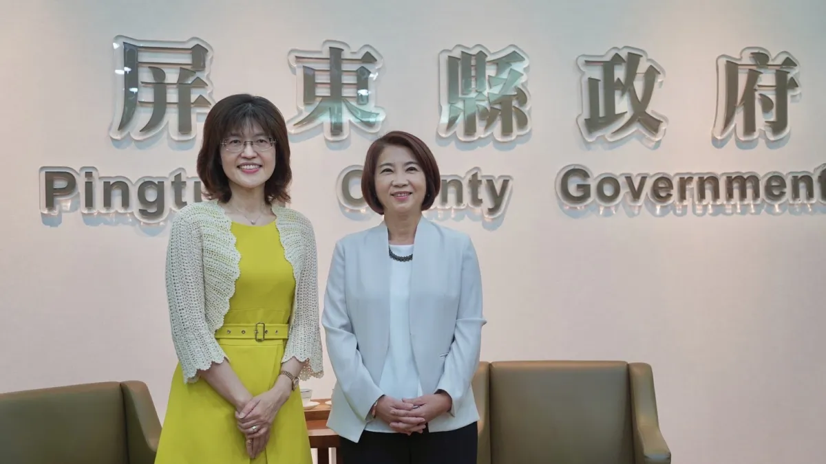 屏東縣長周春米宣布公佈成立「長期照護處」,由陳桂敏當任處長。(圖/屏東縣政府傳播暨國際事務處提供)