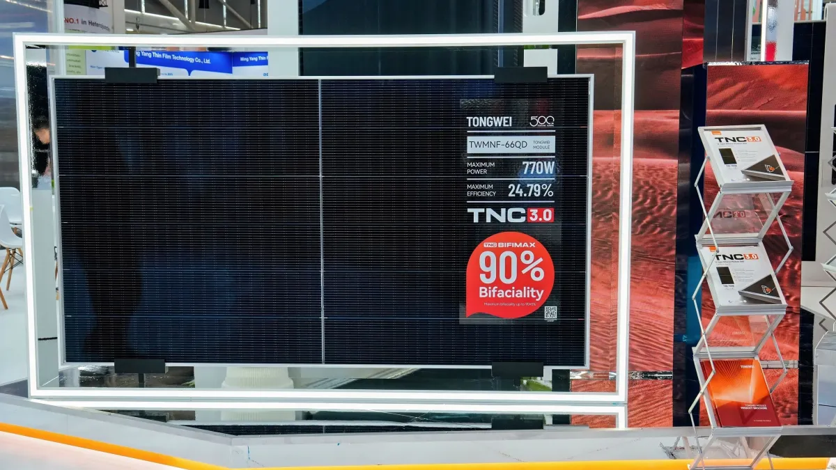 93.07% Bifaciality Module! Tongwei Leads Intersolar Europe 2026 with Global Launch of TNC 3.0 BIFIMAX Module