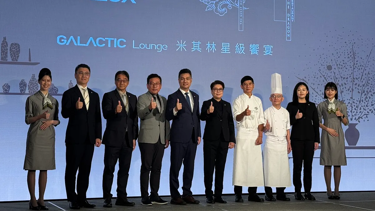 スターラックス航空は寒舍グループと提携し、ミシュラン星付き料理を桃園空港のラウンジに正式に導入した。(劉芯衣撮影) スターラックス航空は寒舍グループと提携し、ミシュラン星付き料理を桃園空港のラウンジに正式に導入した。(劉芯衣撮影)