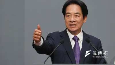 民進黨總統候選人、副總統、民進黨主席賴清德。(資料照,柯承惠攝)
