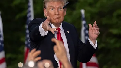 美國共和黨總統候選人川普。(美聯社)