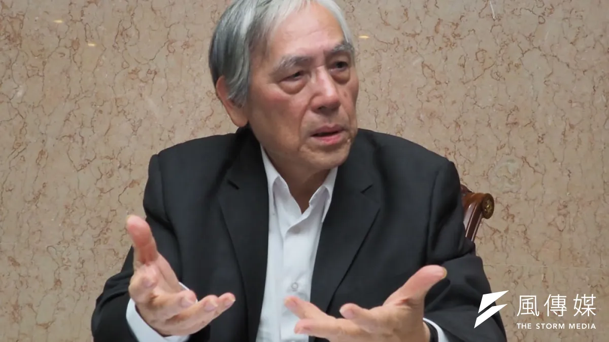 文昌居士(圖)認為,蔡英文連任後在政府人事及司法等施政上,會有令人耳目一新的重大變革。(林瑞慶攝)