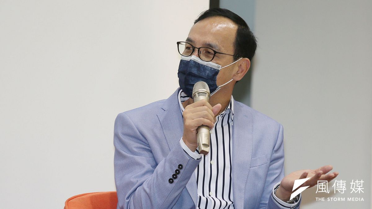 國民黨主席朱立倫7日在對桃園市長選戰布局提出說明。(資料照,柯承惠攝) 國民黨主席朱立倫7日在對桃園市長選戰布局提出說明。(資料照,柯承惠攝)