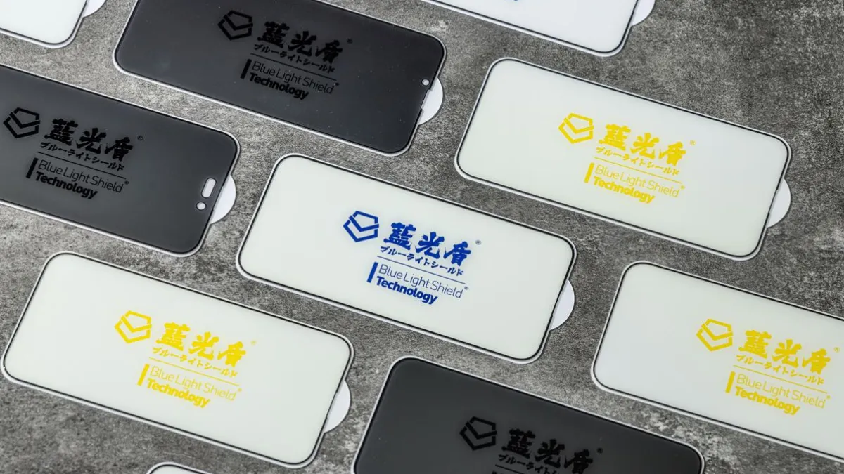 藍光盾首創抗藍光與防窺兼併的保護貼,獲許多投資人青睞。(圖/業者提供)