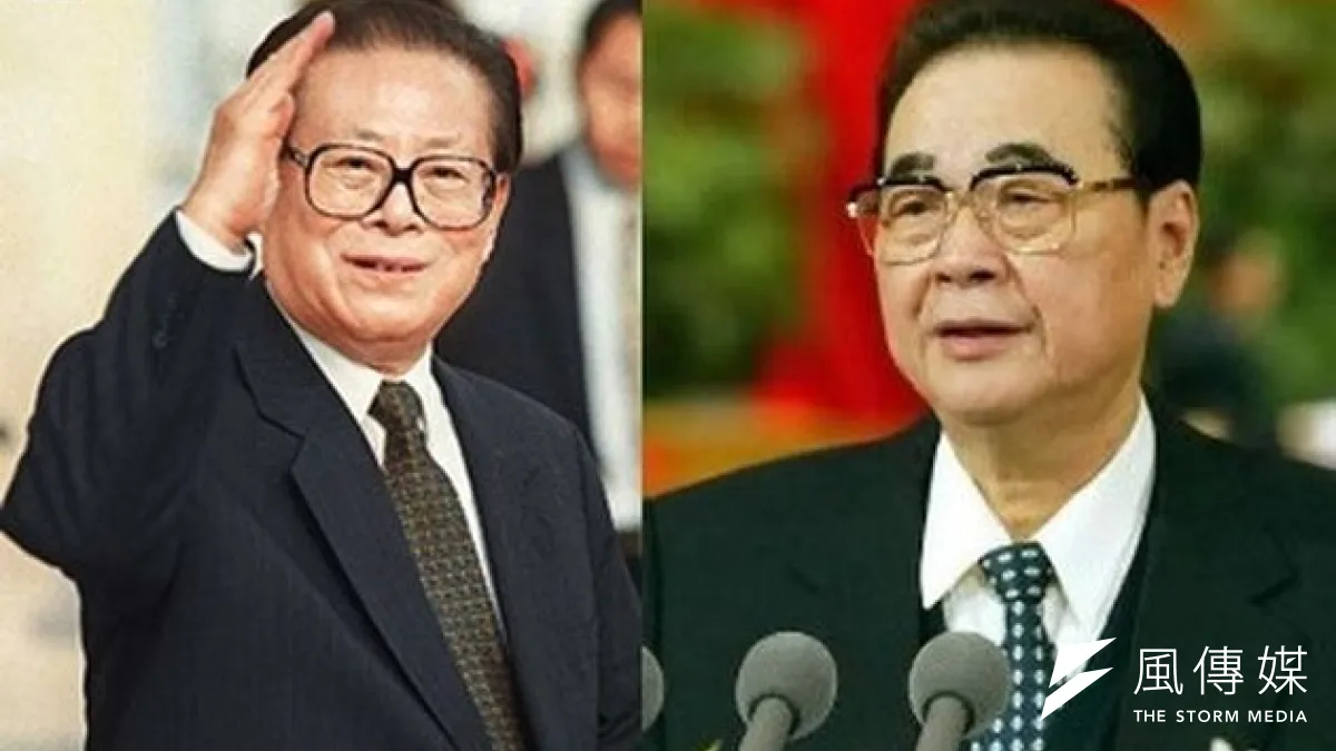 西班牙法院以迫害人權通緝江澤民(左)與李鵬(右)。(取自網路)