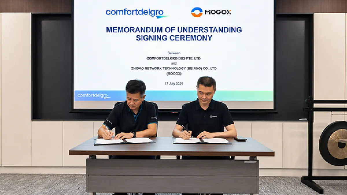 Global Drive: Chinese Autonomous Driving Giant MOGOX Partners with ComfortDelGro Bus to Redefine Global Smart Mobility Landscape