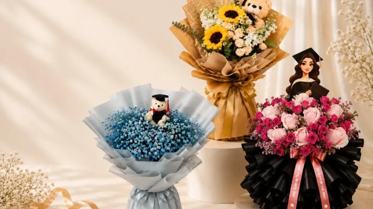 JM Flower Celebrates Singapore Graduates With 10% Off Unique Graduation Bouquets