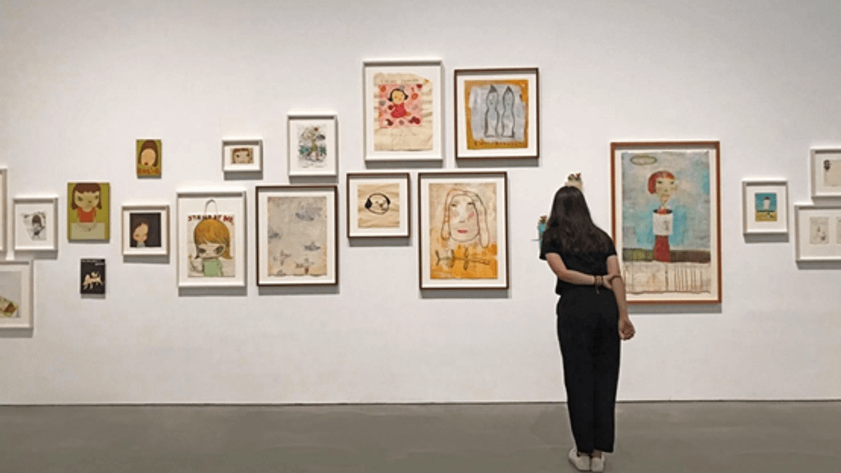 高美館《奈良美智特展》,藝術家為高雄站親自帶來26件全新作品。(圖/高雄市立美術館提供) 高美館《奈良美智特展》,藝術家為高雄站親自帶來26件全新作品。(圖/高雄市立美術館提供)