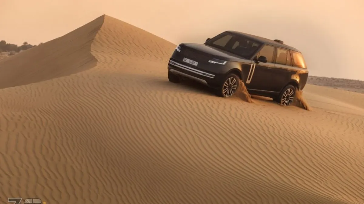 挑戰 50°C 極端高溫環境!Land Rover Range Rover Electric 原型車於阿聯沙漠進行測試