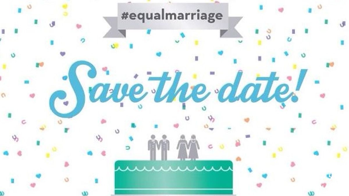 英格蘭與威爾斯地區的同性伴侶,自2014年3月29日起可合法締結婚姻關係。(圖片來源:取自網路) 英格蘭與威爾斯地區的同性伴侶,自2014年3月29日起可合法締結婚姻關係。(圖片來源:取自網路)