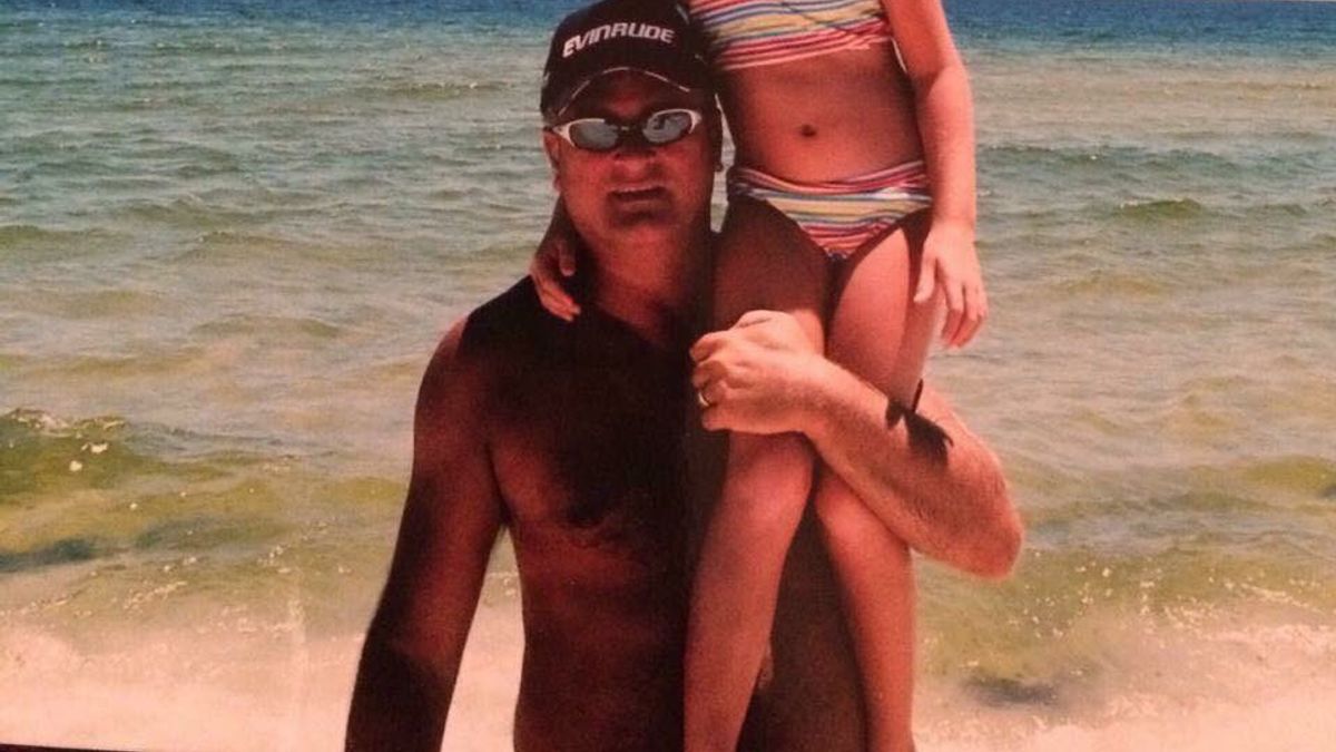 美國女孩貝莉與父親麥可(Twitter) 美國女孩貝莉與父親麥可(Twitter)