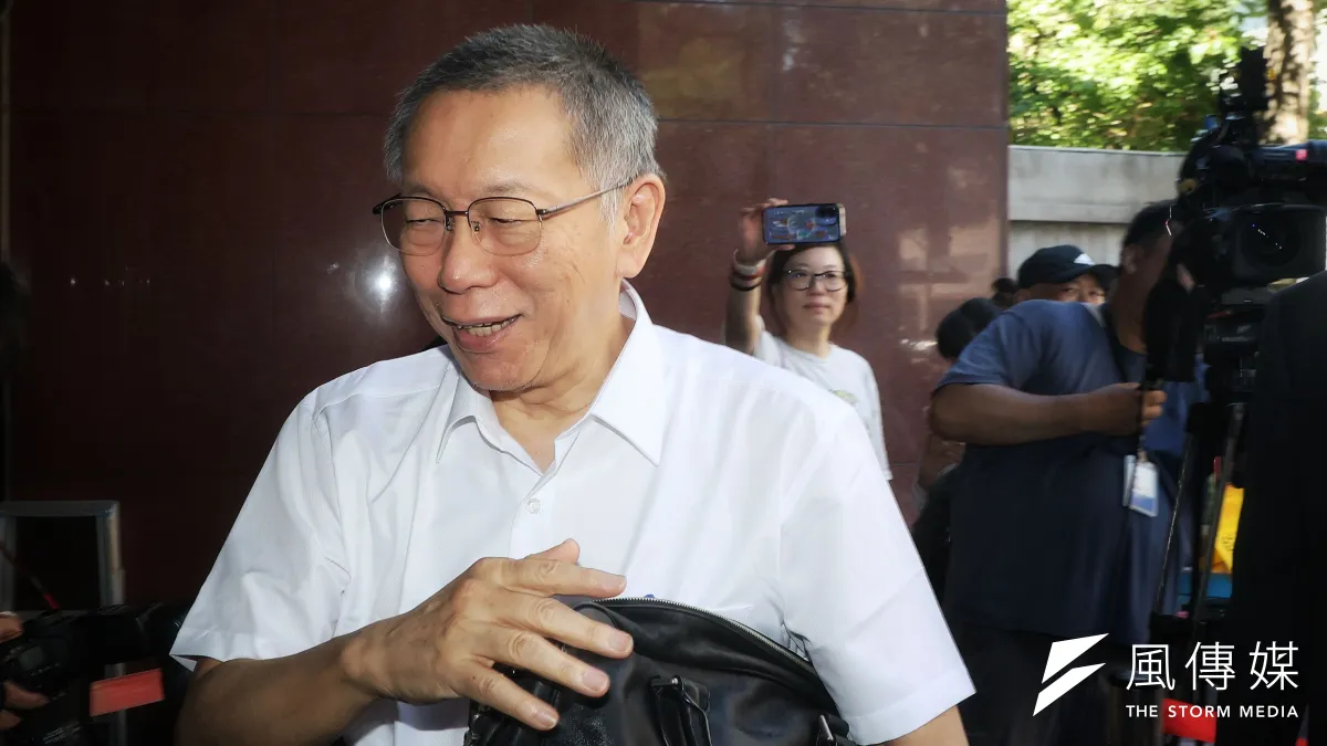 民眾黨創黨主席柯文哲(見圖)出獄後鮮少公開露面,也沒有公開行程,在家當宅男。(資料照,柯承惠攝)