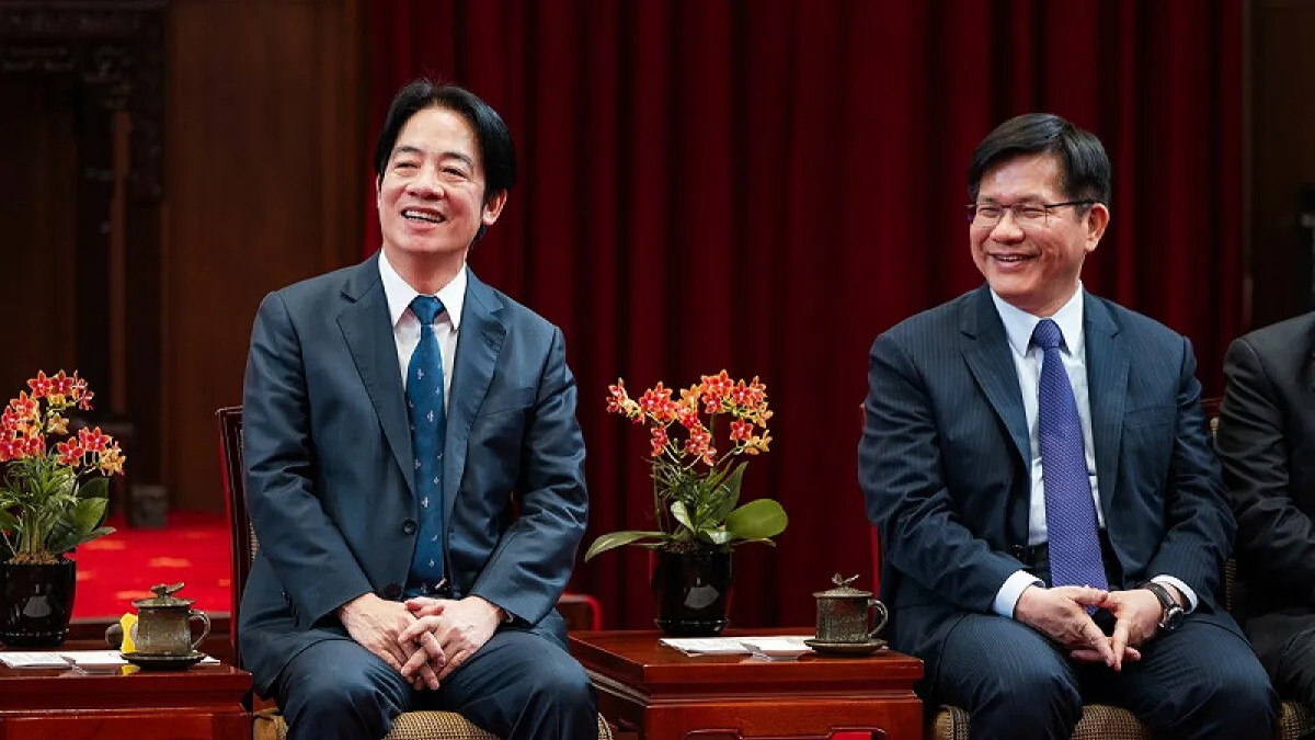 日本首相高市早苗言論讓中日關係緊張之際,賴清德總統和外交部長林佳龍高調挺日。(資料照,總統府)