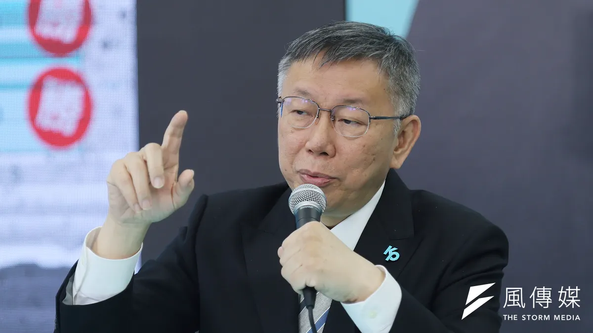 作者認為,柯文哲在民眾黨是「一人獨大」。(資料照,柯承惠攝)