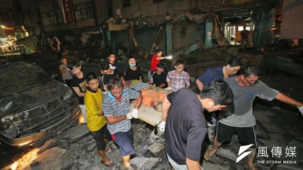 高雄氣爆事件已造成24人死亡、271人受傷。(美聯社)