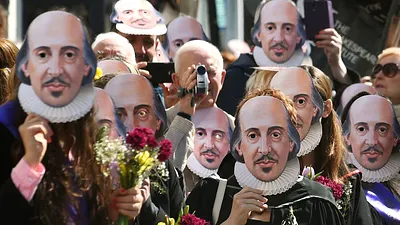 英國紀念莎士比亞逝世400周年(美聯社)