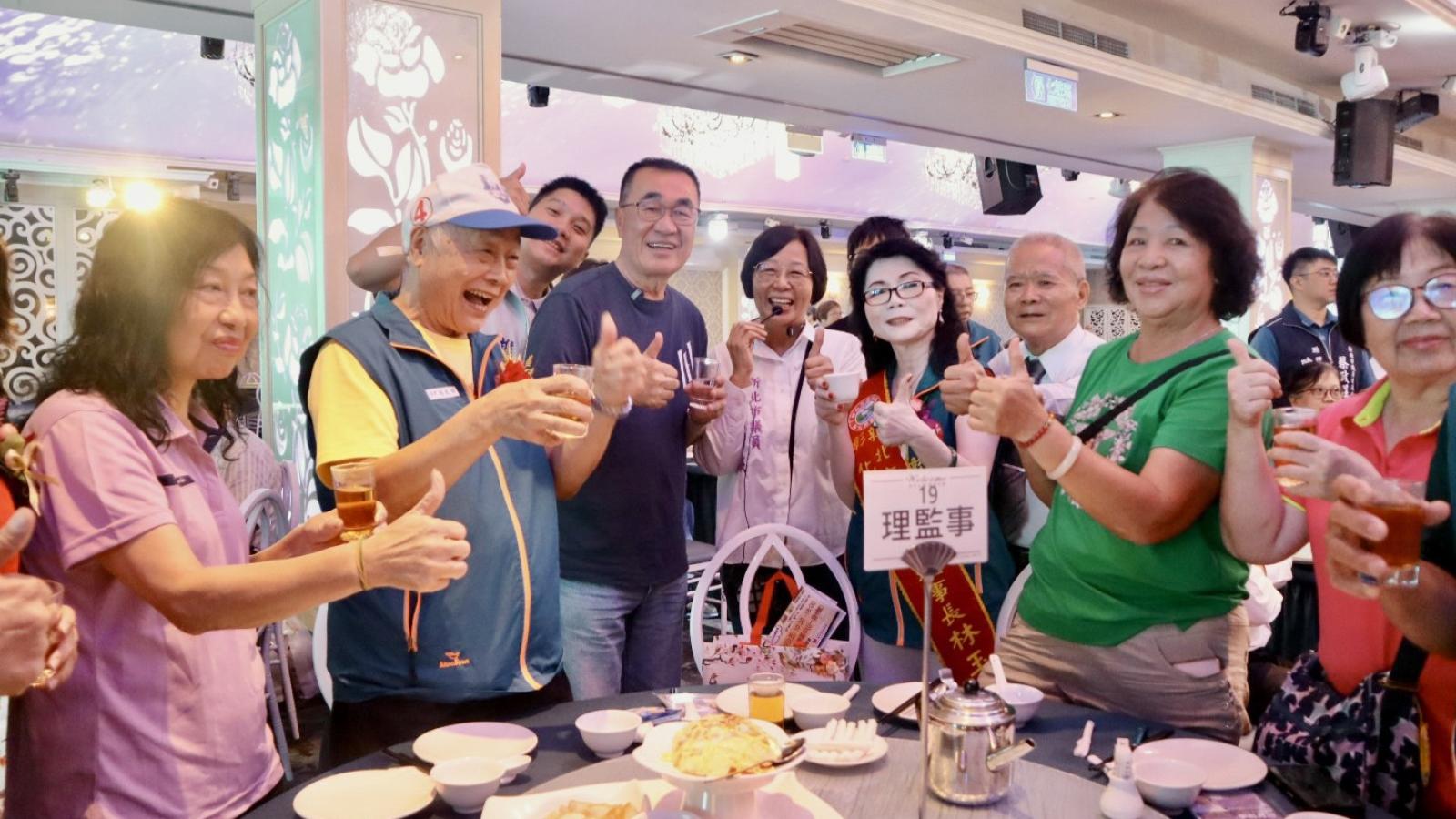 出席蘆洲區彰化同鄉會活動 李四川蘆社大橋、蘆洲醫院政見獲在地好評