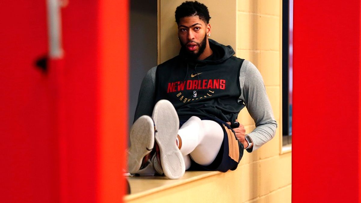 戴維斯左肩傷勢恐影響全明星周出賽。(美聯社) 戴維斯左肩傷勢恐影響全明星周出賽。(美聯社)