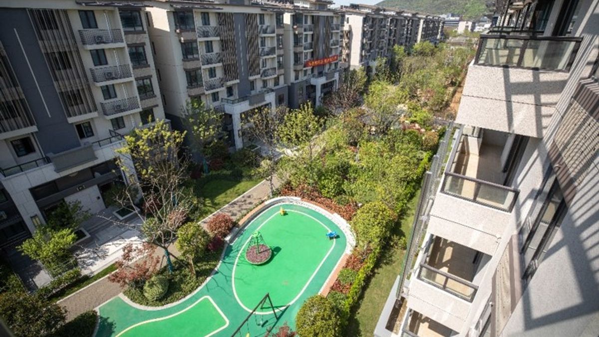 信義房屋大陸無錫「山水嘉庭」案已完工,6月迎來第一波的批次交屋與營收。(圖/信義房屋提供) 信義房屋大陸無錫「山水嘉庭」案已完工,6月迎來第一波的批次交屋與營收。(圖/信義房屋提供)