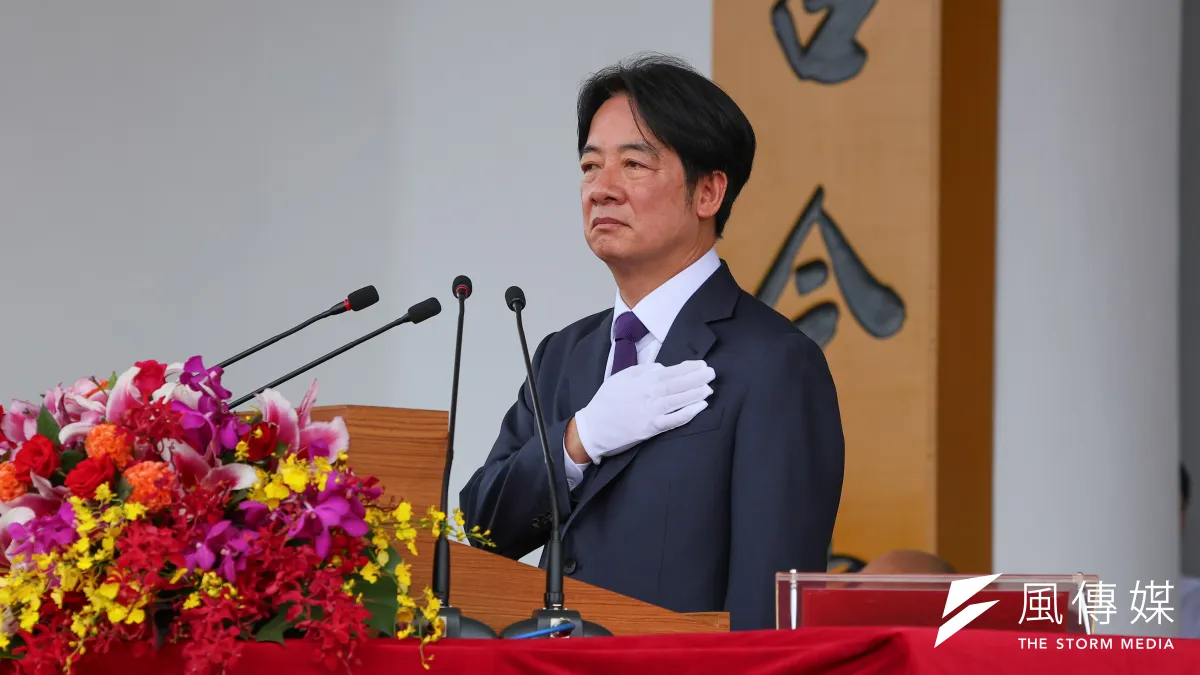 總統賴清德16日出席陸軍官校舉辦「黃埔建校一百週年校慶活動」。(資料照,顏麟宇攝)