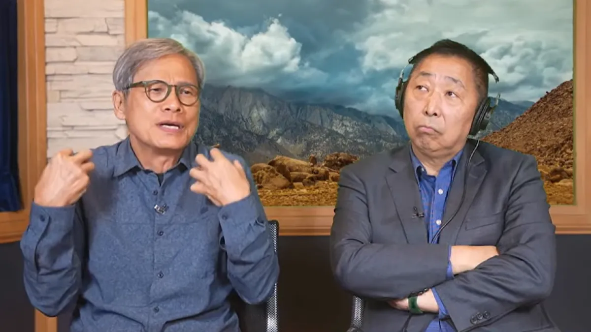 歌手羅大佑(左)22日在訪問中直言,大罷免是賴皮罷免,要大破功才行。(取自飛碟聯播網YT影音)
