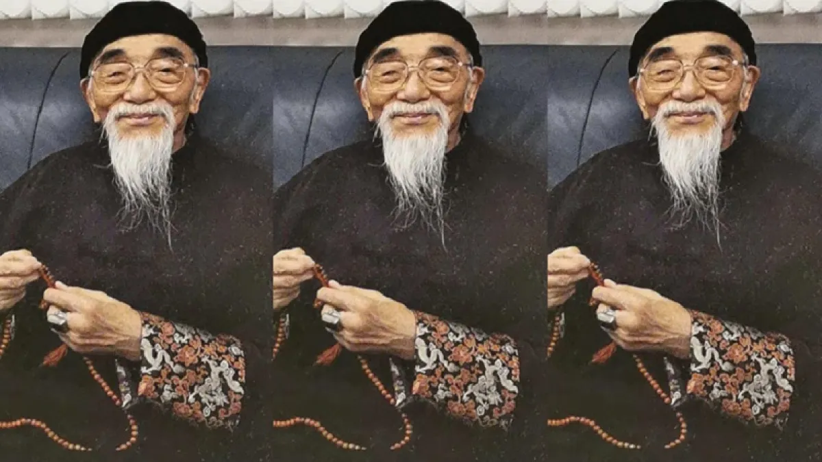 愛新覺羅毓鋆老師。(作者提供)