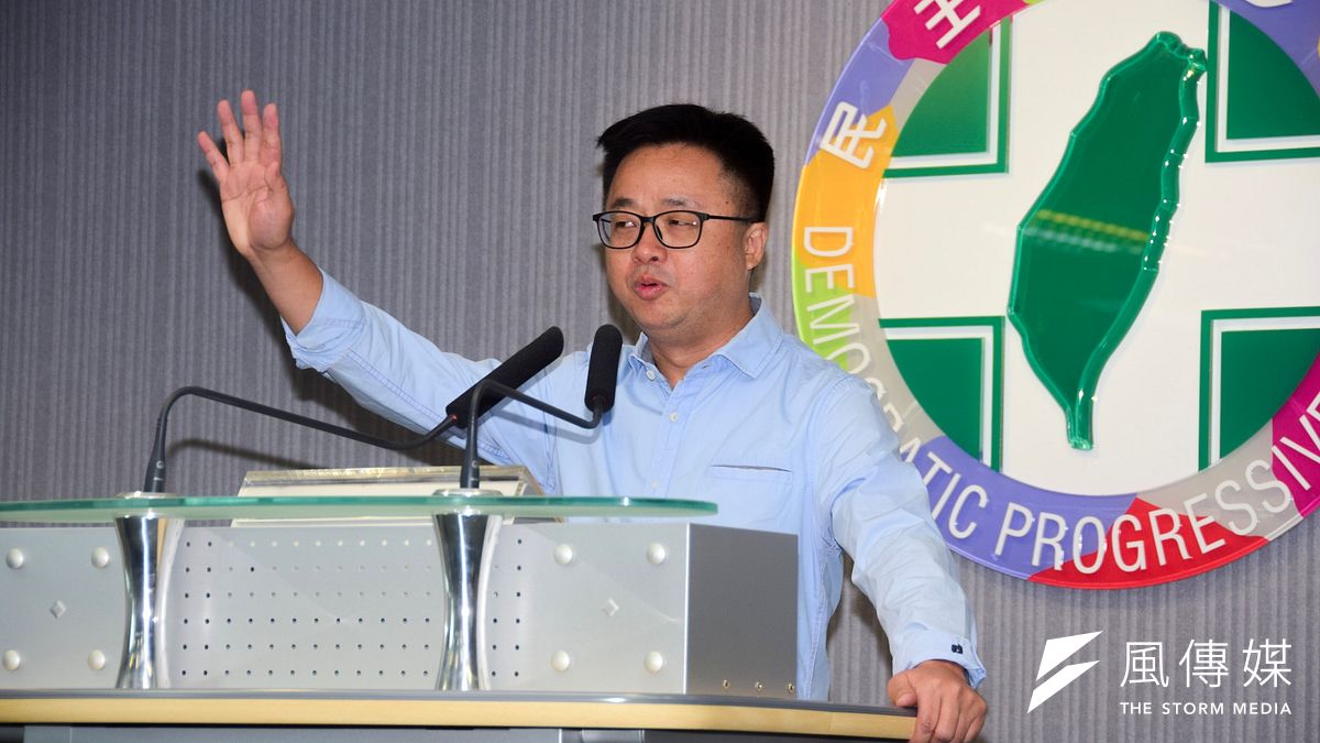 20190812-民進黨秘書長羅文嘉召開中央黨部主管人事公佈記者會。(吳俊廷攝) 20190812-民進黨秘書長羅文嘉召開中央黨部主管人事公佈記者會。(吳俊廷攝)