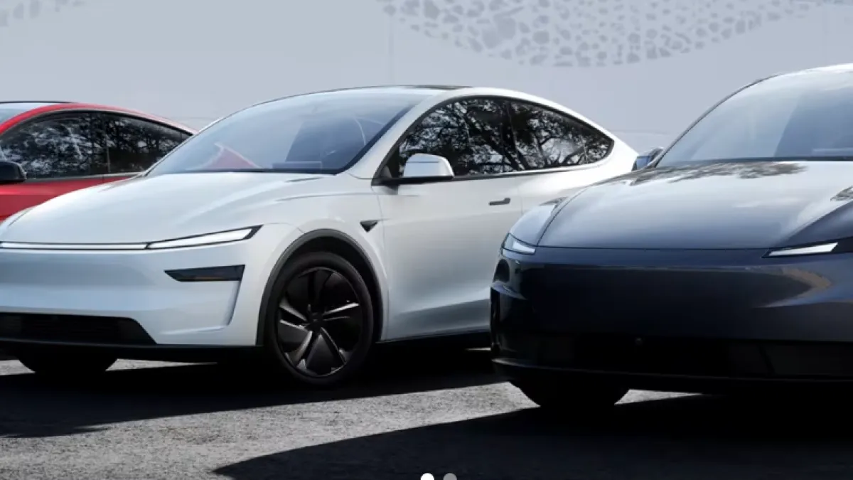 特斯拉價格戰開打!Tesla「Standard 陽春版」Model 3、Model Y 發表,貫穿燈條、後座螢幕都不見了。