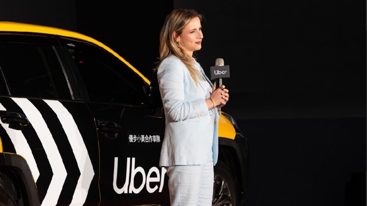 Uber台灣總經理楊麗達(Margarita Peker)表示,優步小黃跳表計價方式與路邊小黃相同。(Uber提供) Uber台灣總經理楊麗達(Margarita Peker)表示,優步小黃跳表計價方式與路邊小黃相同。(Uber提供)