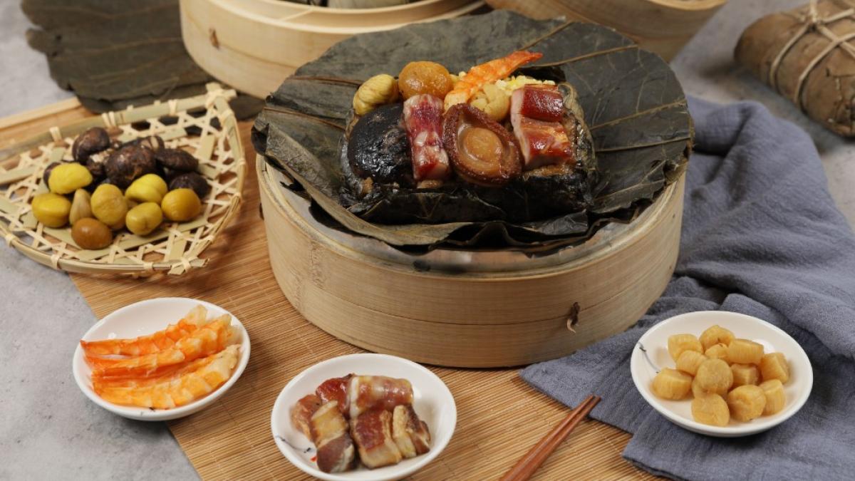 高雄五星飯店端午粽禮大比拚! 鮑魚干貝裹蒸粽、椒麻三杯雞粽、瑤柱蠔乾粽、龍王粽搶攻送禮商機