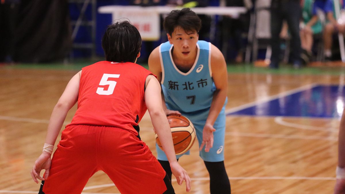 黃英利豪取35分,新北市全運會5連霸。(Double Pump女子籃球誌提供) 黃英利豪取35分,新北市全運會5連霸。(Double Pump女子籃球誌提供)