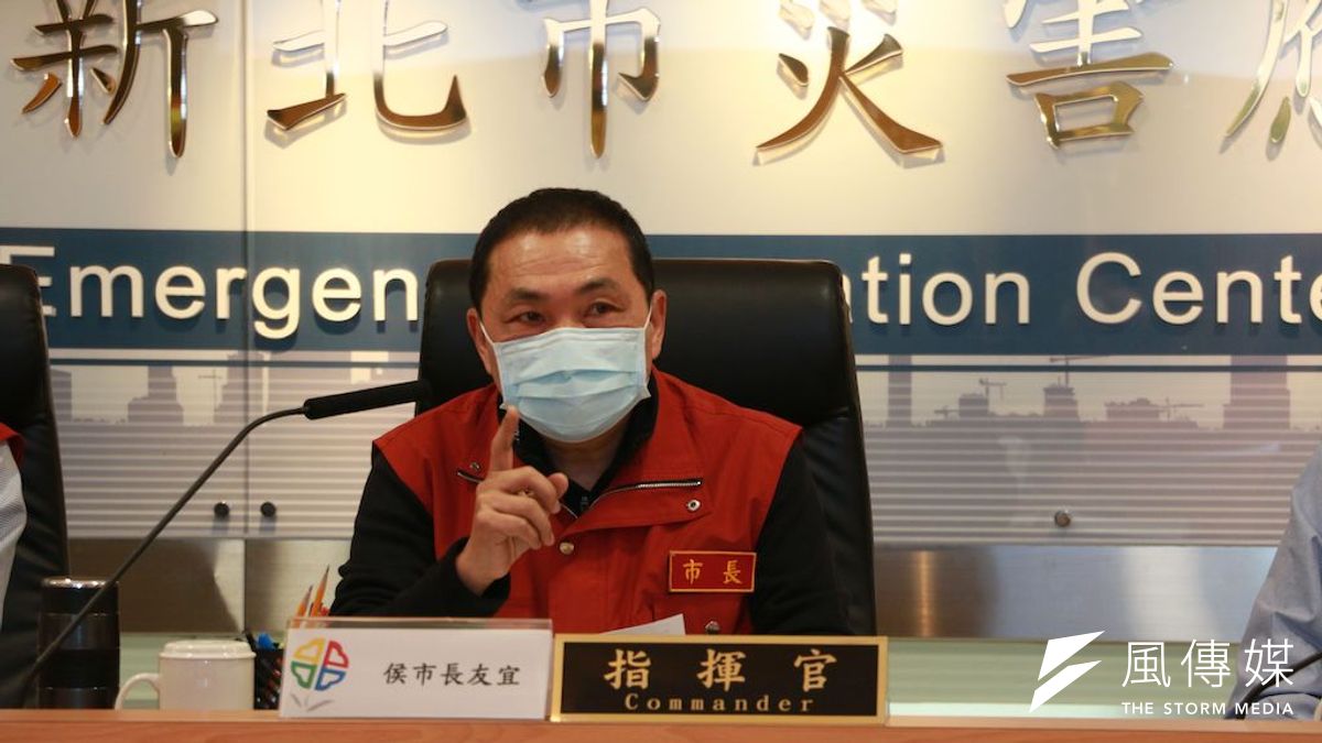 新北市長侯友宜「魄力防疫」頗受好評。(圖/李梅瑛攝) 新北市長侯友宜「魄力防疫」頗受好評。(圖/李梅瑛攝)