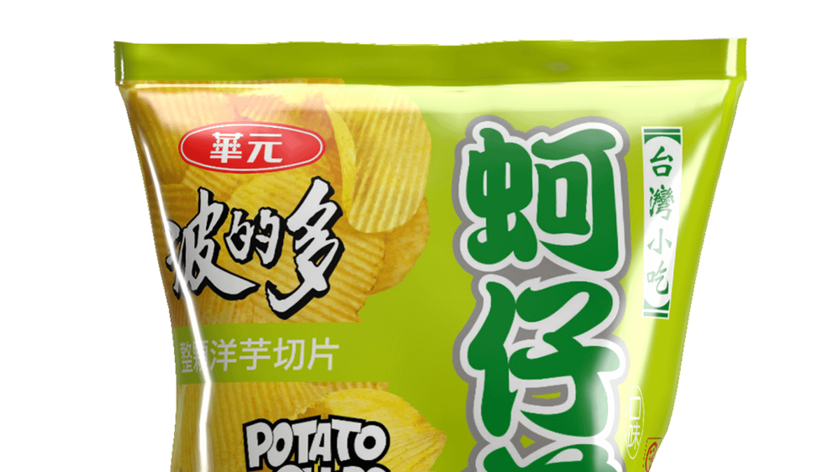 台灣知名零食品牌華元食品旗下的「波的多蚵仔煎洋芋片」,自1986年推出以來熱銷近40年,不少人從小吃到大,幾乎成為台灣人共同的零食記憶。(圖/取自華元官網) 台灣知名零食品牌華元食品旗下的「波的多蚵仔煎洋芋片」,自1986年推出以來熱銷近40年,不少人從小吃到大,幾乎成為台灣人共同的零食記憶。(圖/取自華元官網)