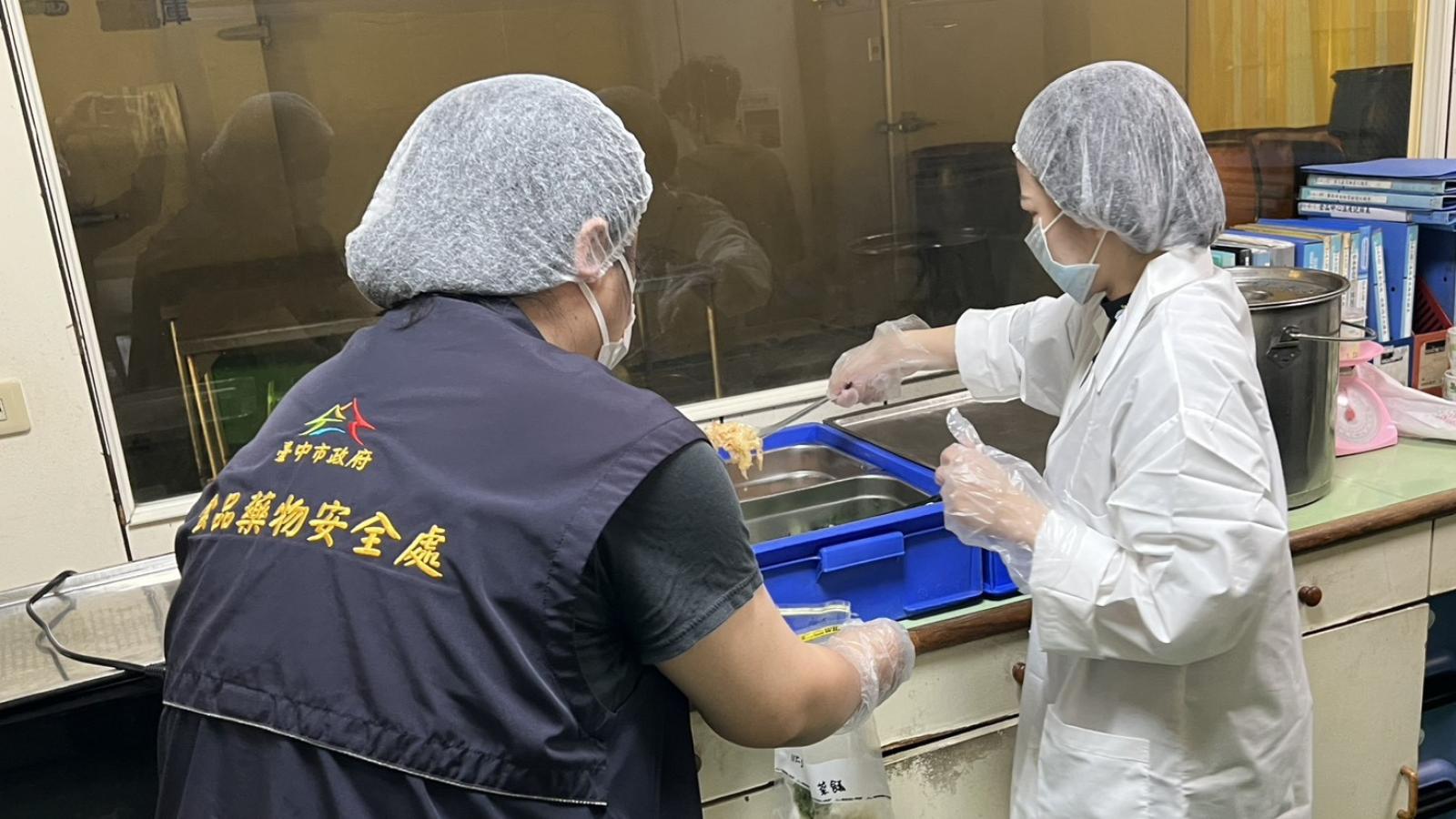 中市府跨局處高規格把關校園午餐 稽查187家次、抽驗404件全數合格