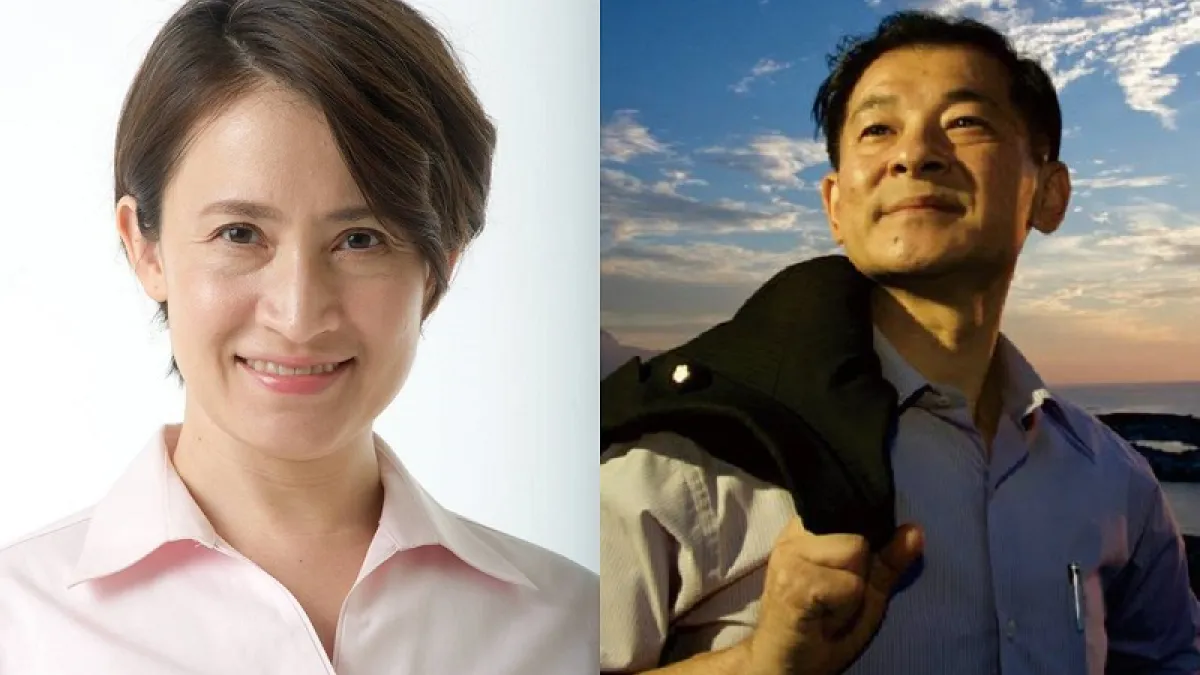 花蓮縣兩大黨參選人蕭美琴(左,民進黨)和王廷升(右,國民黨)。(取自臉書)