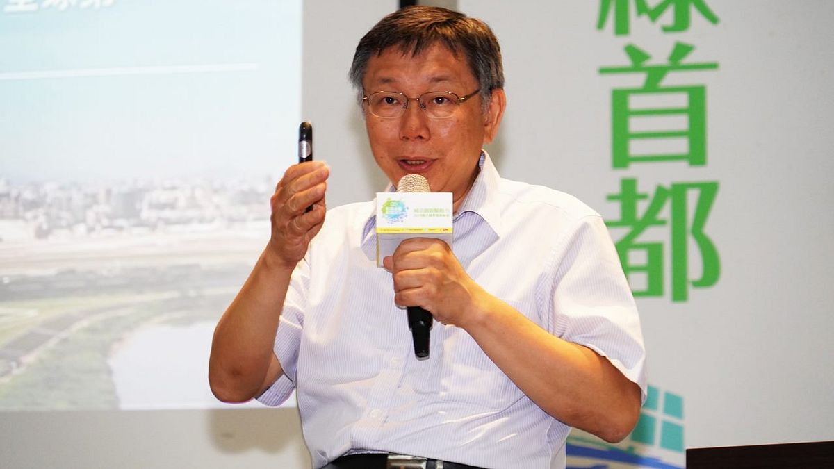 20190812-台北市長柯文哲接受訪問時表示,落跑的市長通常沒有好下場。(取自台北市府網站) 20190812-台北市長柯文哲接受訪問時表示,落跑的市長通常沒有好下場。(取自台北市府網站)