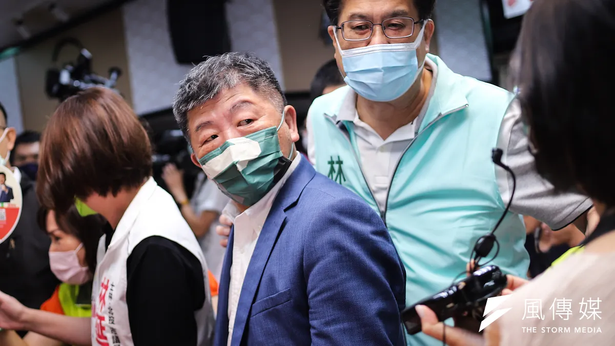 前衛福部長、台北市長參選人陳時中,竟疫苗採購相檔案列為封存三十年的絕對機密。(陳品佑攝)