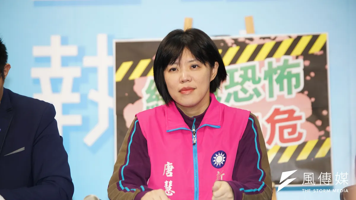 新北市議員唐慧琳驚傳罹癌。(資料照,盧逸峰攝) 新北市議員唐慧琳驚傳罹癌。(資料照,盧逸峰攝)