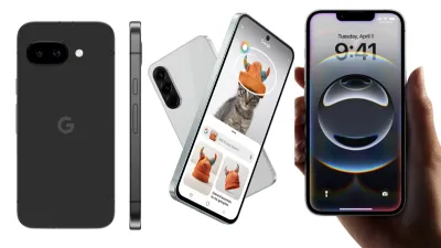 2025中階手機大戰開打!誰比較值得買呢?(合成圖取自/三星、蘋果、google 官網)