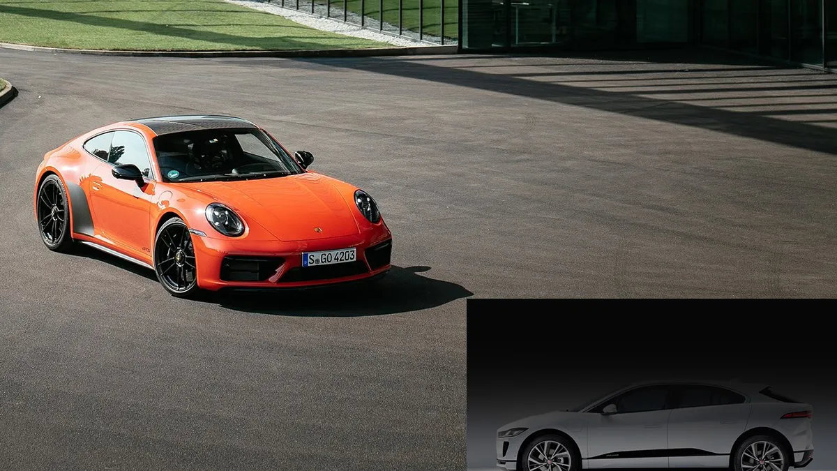 車齡5年二手折舊率,Porsche 911/718 Cayman最保值,Jaguar I-Pace折舊率超高