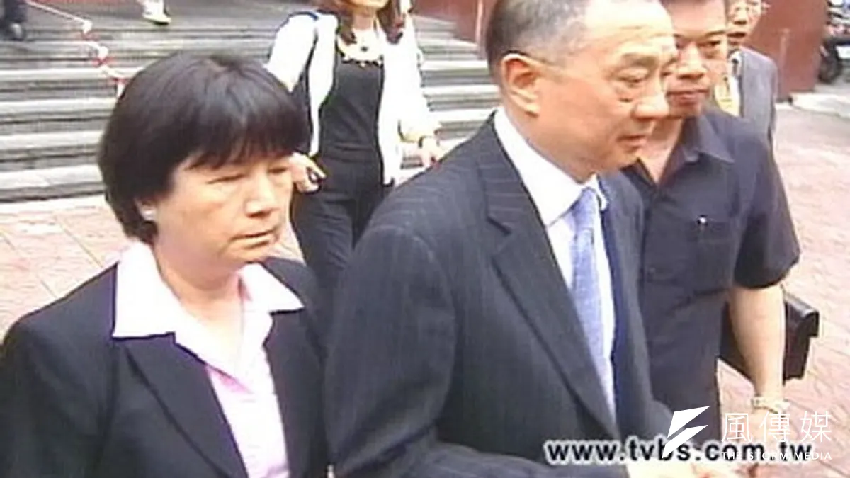 元大創辦人馬志玲夫妻判刑將入獄。(截取自TVBS畫面) 元大創辦人馬志玲夫妻判刑將入獄。(截取自TVBS畫面)